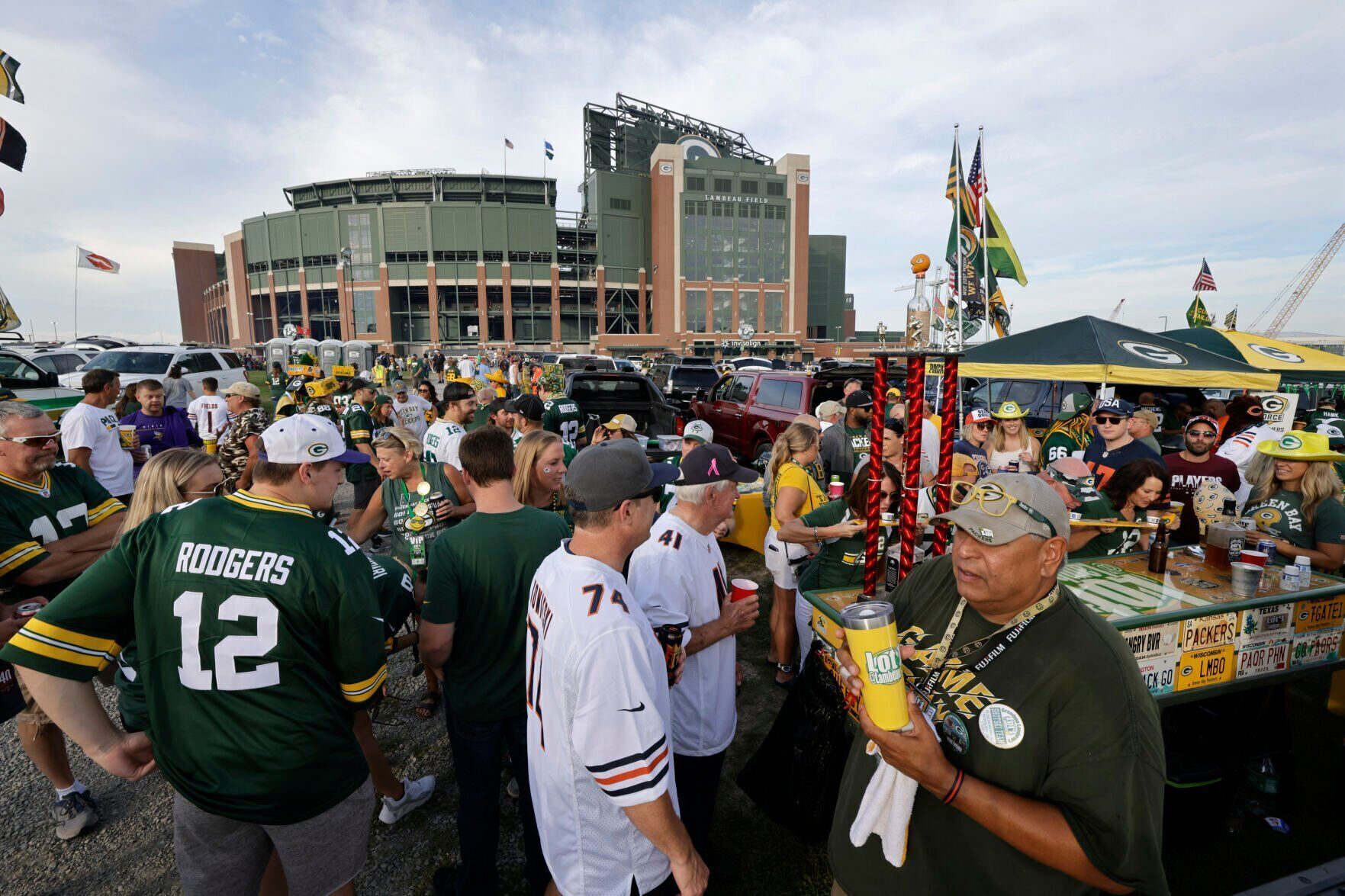 Bears Packers Football